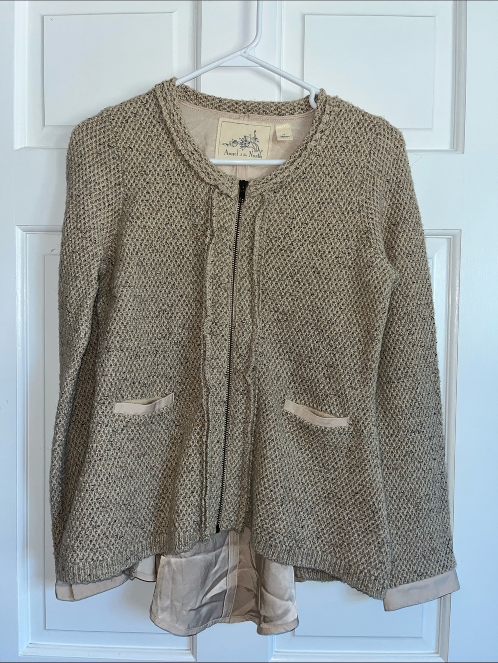 Anthropology Angel of the North Sweater Jacket